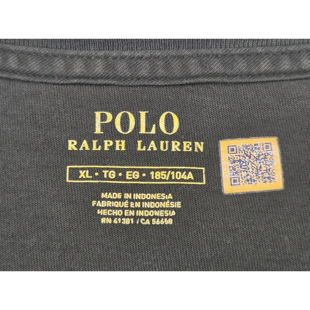 Polo Ralph Lauren Mens XL Shirt Bundle Green Blue Gray Crew Neck Cotton Lot of 3